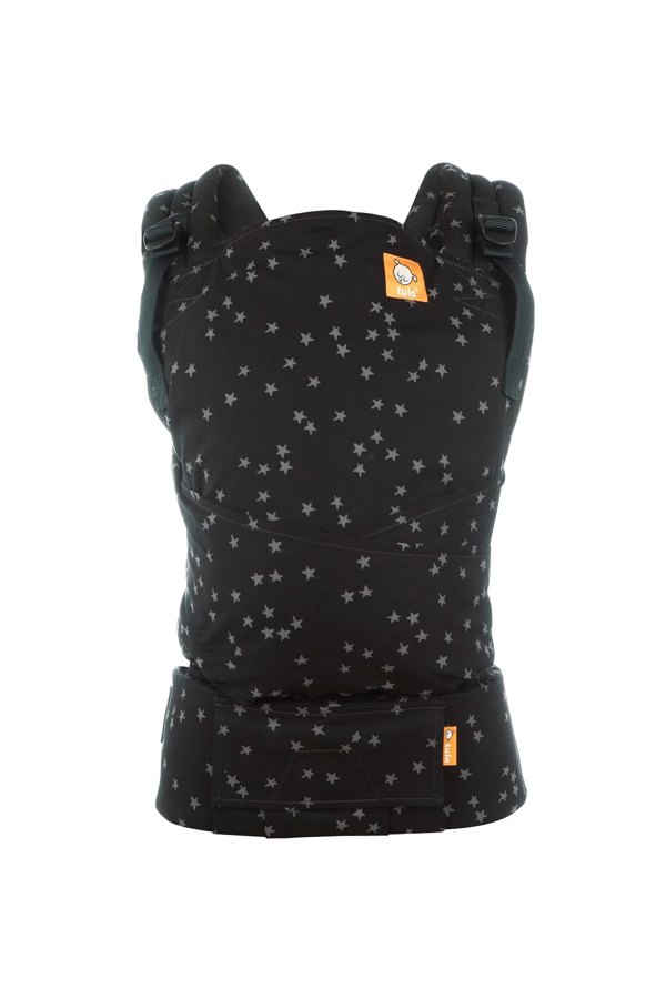 Baby Tula Free-to-Grow carrier in Discover black and stars print