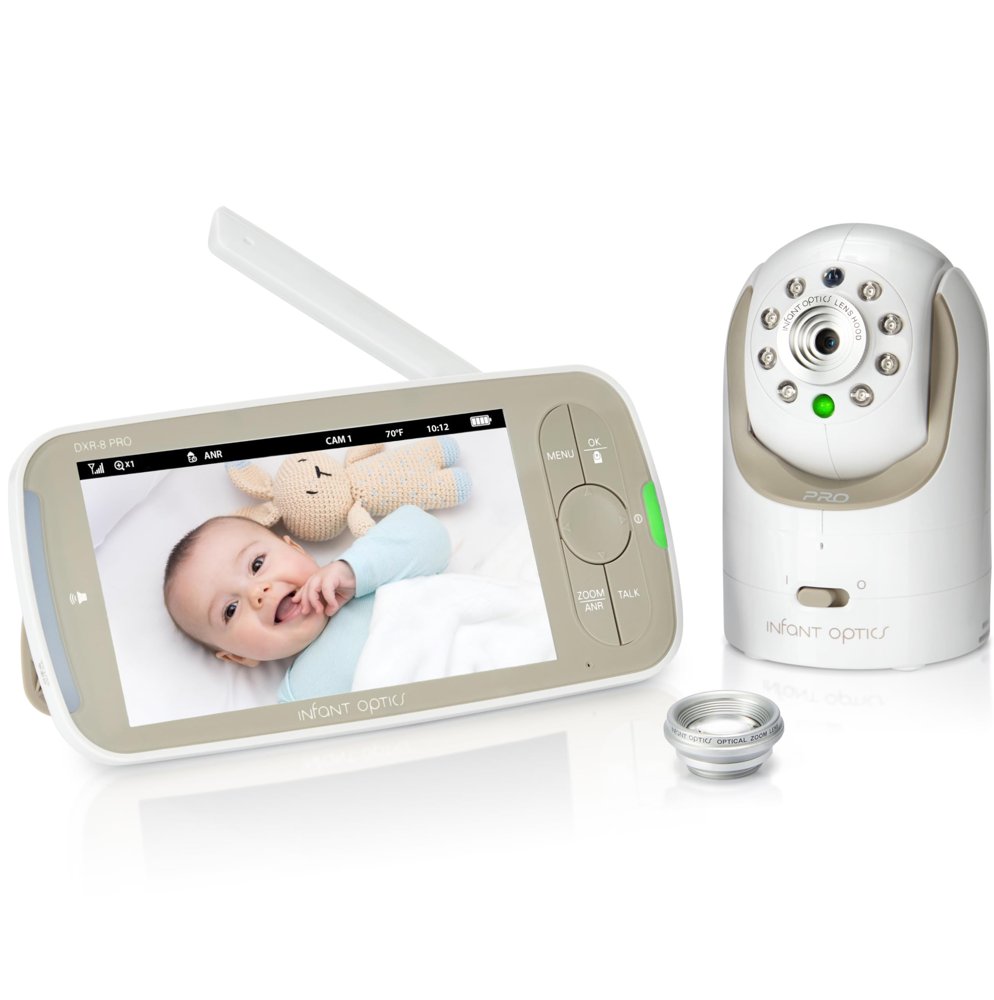 Infant Optics DXR-8 PRO camera and 5-inch parent unit