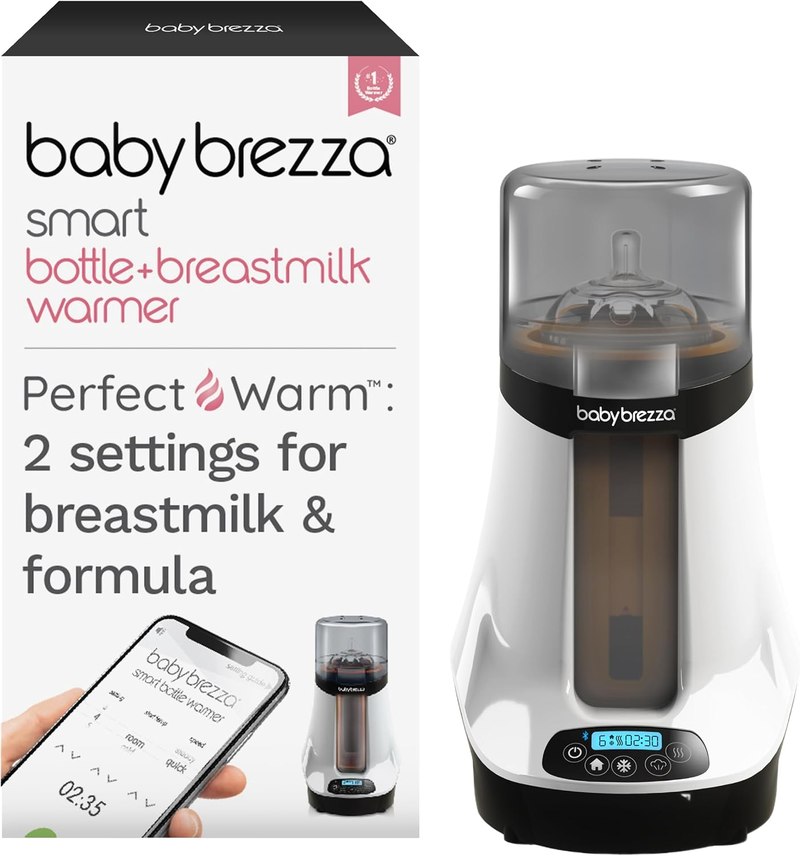 Baby Brezza Smart Bottle and Breastmilk Warmer with app