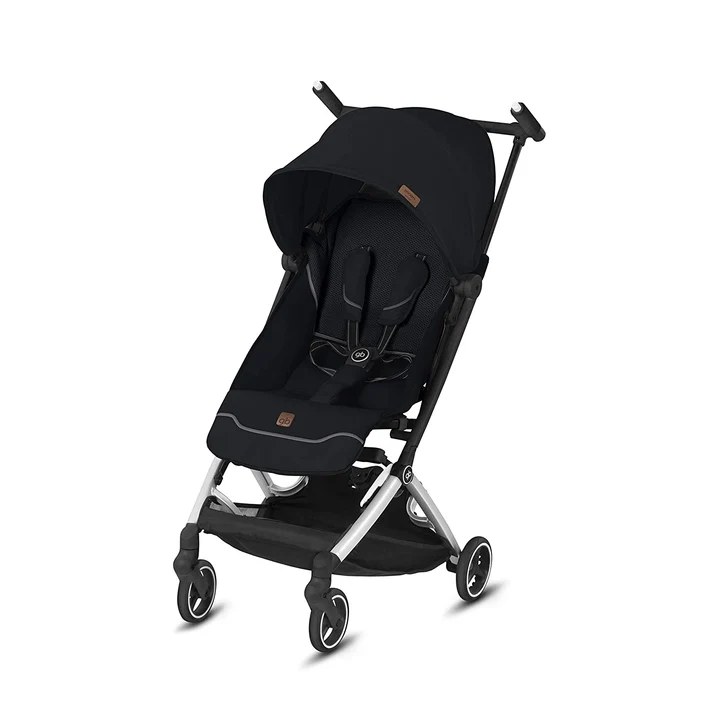 gb Pockit+ All City compact stroller in black