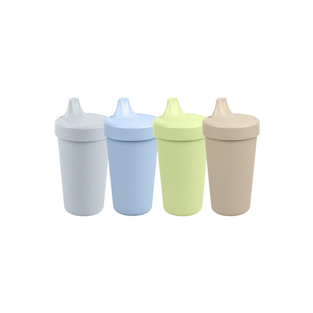 Re-Play No Spill Sippy Cups in four colors, 10 ounce, hard spout