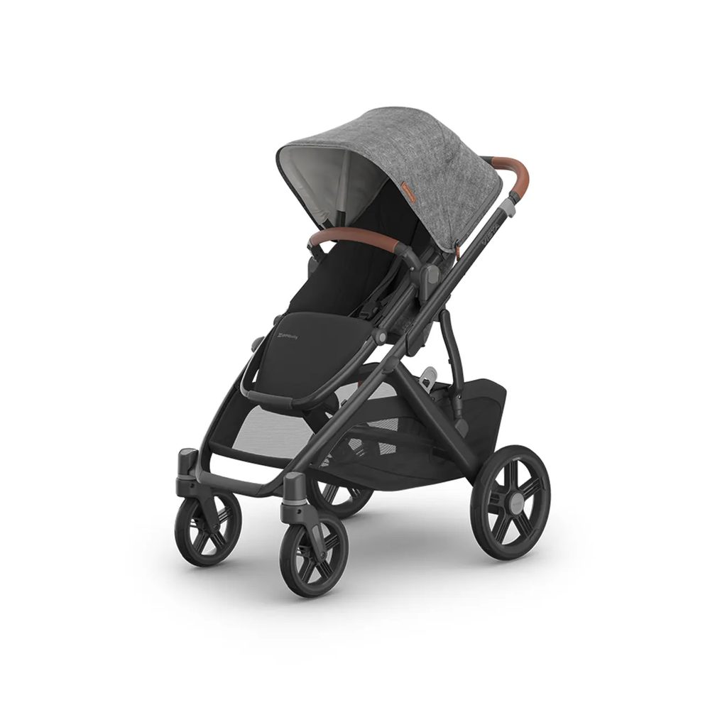UPPAbaby Vista V3 full-size stroller in Greyson grey
