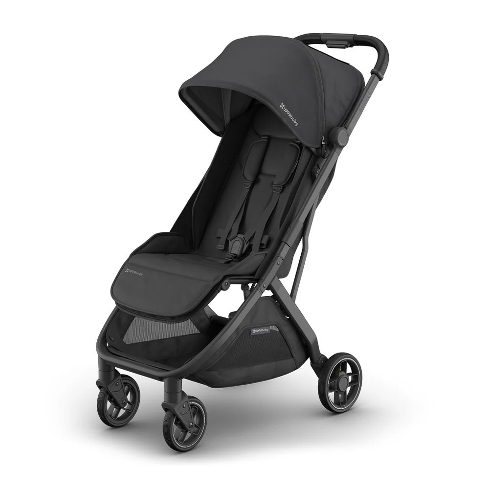 UPPAbaby Minu V3 lightweight stroller in Jake black
