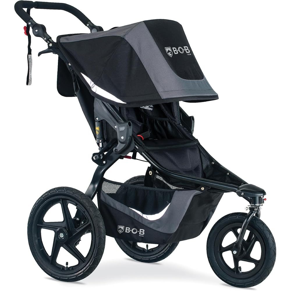 BOB Gear Revolution Flex 3.0 jogging stroller in Graphite Black