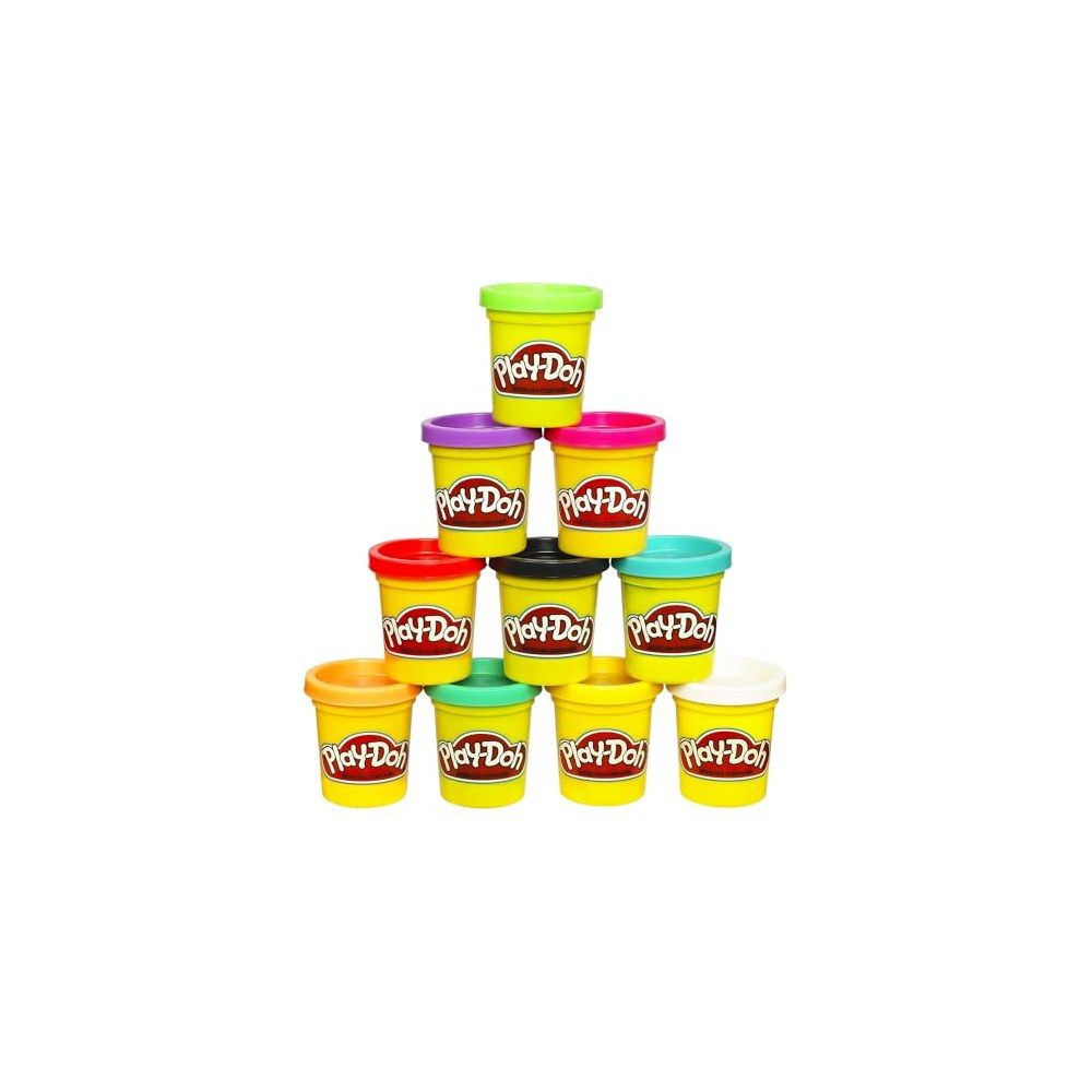 Play-Doh Modeling Compound 10-pack cans in assorted colors