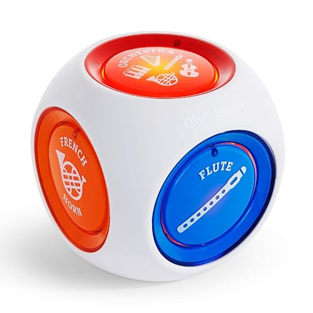 Munchkin Mozart Magic Cube with large instrument buttons