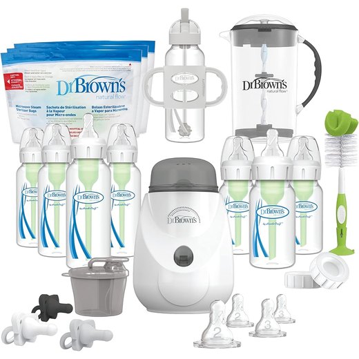 Baby bottles and feeding gear