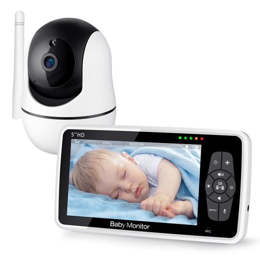 A video baby monitor with camera